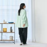 布帛ドッキングロゴプリントロンT | coen【women】 | 詳細画像20