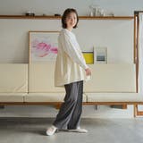 布帛ドッキングロゴプリントロンT | coen【women】 | 詳細画像6