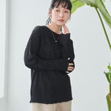 ポコポコロングスリーブメローTシャツ | coen【women】 | 詳細画像2