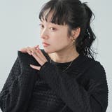 ポコポコロングスリーブメローTシャツ | coen【women】 | 詳細画像5