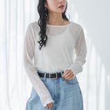 OFF WHITE | リブシアー プルオーバー | coen【women】