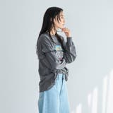 フハク ドッキング フリル袖 ロングスリーブTシャツ | coen【women】 | 詳細画像11