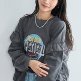 フハク ドッキング フリル袖 ロングスリーブTシャツ | coen【women】 | 詳細画像12