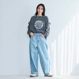 フハク ドッキング フリル袖 ロングスリーブTシャツ | coen【women】 | 詳細画像13