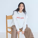 フハク ドッキング フリル袖 ロングスリーブTシャツ | coen【women】 | 詳細画像4