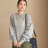 エコリッチ裏毛ロゴプリントスウェット | coen OUTLET | 詳細画像2