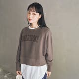 ループ裏毛カレッジロゴスウェット | coen OUTLET | 詳細画像2