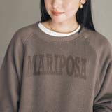 MOCA | ループ裏毛カレッジロゴスウェット | coen OUTLET
