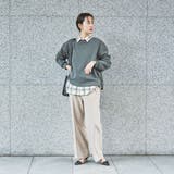 CVC裏起毛クルーネックスウェット | coen OUTLET | 詳細画像3