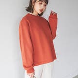 ORANGE | CVC裏起毛クルーネックスウェット | coen OUTLET