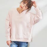 LT.PINK | ヘビー裏毛Vネックスウェット | coen【women】