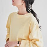 YELLOW | ミニ刺繍ロングスリーブTシャツ | coen OUTLET