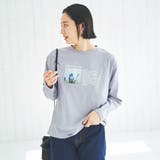 フラワーフォトプリントロングスリーブTシャツ | coen OUTLET | 詳細画像10 