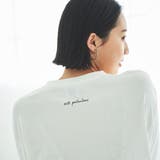 フラワーフォトプリントロングスリーブTシャツ | coen OUTLET | 詳細画像4 