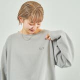 USAコットンCVC裏毛BIO刺繍スウェット | coen【women】 | 詳細画像7 