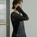 シアーレースロングスリーブプルオーバー | coen【women】 | 詳細画像10