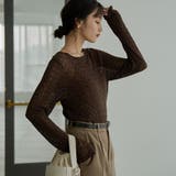 シアーレースロングスリーブプルオーバー | coen【women】 | 詳細画像21