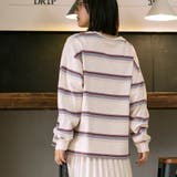 ヴィンテージライクボーダーロングスリーブTシャツ | coen【women】 | 詳細画像18