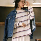 ヴィンテージライクボーダーロングスリーブTシャツ | coen【women】 | 詳細画像23