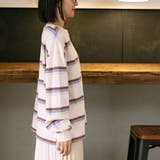 ヴィンテージライクボーダーロングスリーブTシャツ | coen【women】 | 詳細画像27