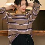 ヴィンテージライクボーダーロングスリーブTシャツ | coen【women】 | 詳細画像32