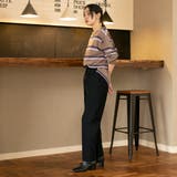 ヴィンテージライクボーダーロングスリーブTシャツ | coen【women】 | 詳細画像40