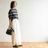 ヴィンテージライクボーダーロングスリーブTシャツ | coen【women】 | 詳細画像9