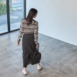 レトロマルチボーダーロングスリーブTシャツ | coen【women】 | 詳細画像16