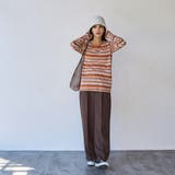 レトロマルチボーダーロングスリーブTシャツ | coen【women】 | 詳細画像5
