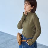セミシアーテレコタートルネックカットソー | coen【women】 | 詳細画像24 