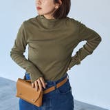 MOCA | セミシアーテレコタートルネックカットソー | coen【women】