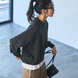 PENNEYS(ぺニーズ)別注ヘビーウエイトクロップド裏毛スウェット | coen【women】 | 詳細画像3