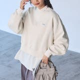 OFF WHITE | PENNEYS(ぺニーズ)別注ヘビーウエイトクロップド裏毛スウェット | coen【women】