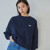 NAVY | PENNEYS(ぺニーズ)別注ヘビーウエイトクロップド裏毛スウェット | coen【women】