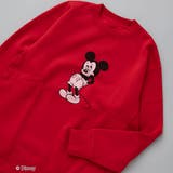 RED | coen限定/ディズニーデザイン キャラクタープリントスウェット | coen【women】