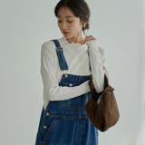 WHITE | メローリブタートルネックロンT(WEB限定カラー) | coen【women】