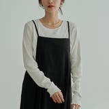 メローリブクルーネックロンT | coen【women】 | 詳細画像28