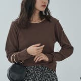 メローリブクルーネックロンT | coen【women】 | 詳細画像8