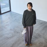 【WEB限定】USAコットン裏毛ベア刺繍スウェット | coen【women】 | 詳細画像17