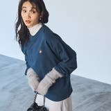 【WEB限定】USAコットン裏毛ベア刺繍スウェット | coen【women】 | 詳細画像33