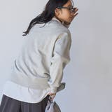 【WEB限定】USAコットン裏毛ベア刺繍スウェット | coen【women】 | 詳細画像4