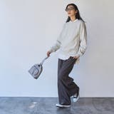 【WEB限定】USAコットン裏毛ベア刺繍スウェット | coen【women】 | 詳細画像9