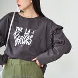 ROCK STANLEY別注ビートルズフリルロングスリーブTシャツ | coen【women】 | 詳細画像1 