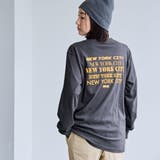 ROCK STANLEY（ロックスタンレー）別注NYCロゴプリントロンT | coen【women】 | 詳細画像3 