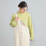 USAコットン天竺チビロゴ刺繍ロングスリーブTシャツ | coen【women】 | 詳細画像16