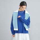 USAコットン天竺チビロゴ刺繍ロングスリーブTシャツ | coen【women】 | 詳細画像26