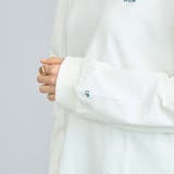 USAコットン天竺チビロゴ刺繍ロングスリーブTシャツ | coen【women】 | 詳細画像36