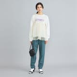チュールキャミ付きロックTシャツ | coen【women】 | 詳細画像12 