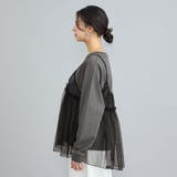 チュールキャミ付きロックTシャツ | coen【women】 | 詳細画像25 