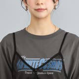チュールキャミ付きロックTシャツ | coen【women】 | 詳細画像27 